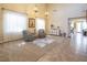 Spacious living room with high ceilings and plush seating at 528 Copper View St, Henderson, NV 89052