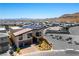 Modern two-story home featuring desert landscaping, solar panels, and attached two-car garage in a Gathering-friendly neighborhood at 5436 Succulent Rose Dr, Las Vegas, NV 89135