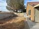 Large backyard with side yard access and space for gardening at 551 Morning Mauve Ave, Las Vegas, NV 89183