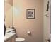 Small bathroom with single sink vanity and toilet at 6971 Cedar Basin Ave, Las Vegas, NV 89142