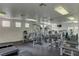 Fully equipped fitness center with weight machines at Rancho Viejo Condominiums at 7885 W Flamingo Rd # 1037, Las Vegas, NV 89147