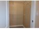 Walk-in closet with wire shelving at 8101 W Flamingo Rd # 2040, Las Vegas, NV 89147