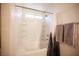 Clean bathroom with bathtub and shower at 8145 Dancing Ave, Las Vegas, NV 89131