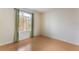 Bedroom with wood floors and window coverings at 932 Angel Star Ln, Las Vegas, NV 89145