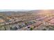 A picturesque aerial view of a neighborhood featuring uniform housing and lush greenery throughout at 9916 Sierra Canyon Way, Las Vegas, NV 89147