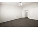 Bright bedroom featuring carpet flooring and a ceiling fan at 1036 Aspen Daisy Ave, Henderson, NV 89074