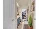 Stylish bathroom with dual sinks, vanity, and view into walk-in closet at 10550 W Alexander Rd # 1007, Las Vegas, NV 89129