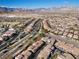 A high-angle shot of this community with mountain vistas shows off the neighborhood layout at 11518 Belmont Lake Dr # 104, Las Vegas, NV 89135