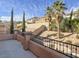 Backyard patio featuring a desert landscaped yard at 12048 La Palmera Ave, Las Vegas, NV 89138