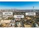 Aerial view of property close to downtown Las Vegas and the Strip at 1245 S Rancho Dr, Las Vegas, NV 89102