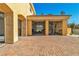 Garage with lounge area and exercise equipment visible from driveway at 1245 S Rancho Dr, Las Vegas, NV 89102