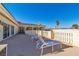 Large rooftop patio with lounge chairs and a seating area offers views at 1245 S Rancho Dr, Las Vegas, NV 89102