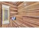 Relaxing wood paneled sauna featuring built-in benches at 1245 S Rancho Dr, Las Vegas, NV 89102