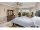 Main bedroom with large windows and mountain views at 1460 Tannery Hts, Mesquite, NV 89034