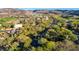 Aerial view of lush community surrounded by palm trees at 1469 Dragon Stone Pl, Henderson, NV 89012