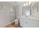 Bathroom with shower, toilet and vanity at 2050 N Los Feliz St # 133, Las Vegas, NV 89156