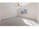 Bright bedroom with ceiling fan and large window at 2050 N Los Feliz St # 133, Las Vegas, NV 89156