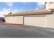 Attached garage with single door at 2050 N Los Feliz St # 133, Las Vegas, NV 89156