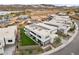 Contemporary home with an architectural design and xeriscaping in a modern neighborhood at 21 Canyon Bay Dr, Henderson, NV 89011