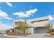 Luxury modern home with desert landscaping and mountain views at 21 Canyon Bay Dr, Henderson, NV 89011