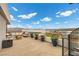 This roof deck features lovely views of the surrounding area from the comfortable seating at 21 Canyon Bay Dr, Henderson, NV 89011