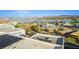 Rooftop deck with firepit, solar panels, and an overlooking view of Lake Las Vegas at 21 Canyon Bay Dr, Henderson, NV 89011