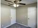 Bedroom featuring carpet and two closets for ample storage at 2420 Sweetgum St, Las Vegas, NV 89108