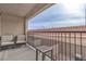 Private balcony overlooking the city at 2795 Atomic Tangerine Way # 5, Las Vegas, NV 89183