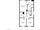 Two-story home floor plan featuring primary bedroom and two additional bedrooms at 2795 Atomic Tangerine Way # 5, Las Vegas, NV 89183