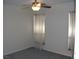 Spacious bedroom with ceiling fan and neutral decor at 2838 Loveland Dr # 1619, Las Vegas, NV 89109