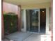 Private patio with sliding glass doors at 2838 Loveland Dr # 1619, Las Vegas, NV 89109