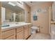 Bathroom with shower, toilet, and vanity at 2851 S Valley View Blvd # 1172, Las Vegas, NV 89102