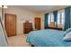 Spacious bedroom with a queen bed and ample closet space at 2851 S Valley View Blvd # 1172, Las Vegas, NV 89102