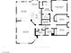 Floor plan showing layout, dimensions, and square footage of the home at 8474 Orange Cliff Ct, Las Vegas, NV 89123