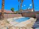 Inviting swimming pool in a sunny backyard setting at 8474 Orange Cliff Ct, Las Vegas, NV 89123