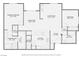 Detailed floor plan showcasing room dimensions and layout of the home at 904 Domnus Ln # 201, Las Vegas, NV 89144