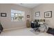 Home office with window and workspace at 9201 Las Manaitas Ave # 302, Las Vegas, NV 89144