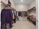 Large walk-in closet with ample shelving and hanging space at 9201 Las Manaitas Ave # 302, Las Vegas, NV 89144