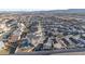 Wide aerial view of the community showcasing the home's proximity to nearby amenities at 9290 Cool Creek Ave, Las Vegas, NV 89147