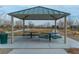 Park gazebo with picnic tables and seating at 11885 Grassy Plain Ave, Las Vegas, NV 89138