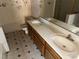 Clean bathroom with double sinks and a separate shower and tub at 1275 White Dr, Las Vegas, NV 89119