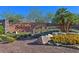 Solera community entrance with landscaping at 2525 Hamonah Dr, Henderson, NV 89044