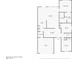 Two-bedroom floor plan with garage and laundry at 2525 Hamonah Dr, Henderson, NV 89044