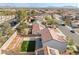 Aerial view of house and backyard, showcasing the property's landscaping and location at 3728 Shimmering Creek Ave, North Las Vegas, NV 89031