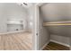 Spacious bedroom with wood flooring and a large closet at 3728 Shimmering Creek Ave, North Las Vegas, NV 89031