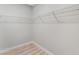 Large closet with wire shelving and wood-look floors at 3728 Shimmering Creek Ave, North Las Vegas, NV 89031