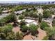 Aerial view of property showing a house and surrounding landscape at 3800 Euclid St, Las Vegas, NV 89121