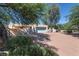 Brick driveway leads to a charming home with a large garage at 3800 Euclid St, Las Vegas, NV 89121