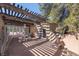 Covered patio with seating area, creating an outdoor oasis at 3800 Euclid St, Las Vegas, NV 89121