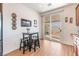 Kitchen breakfast nook with sliding door to backyard at 3952 Moon Tango St, Las Vegas, NV 89129